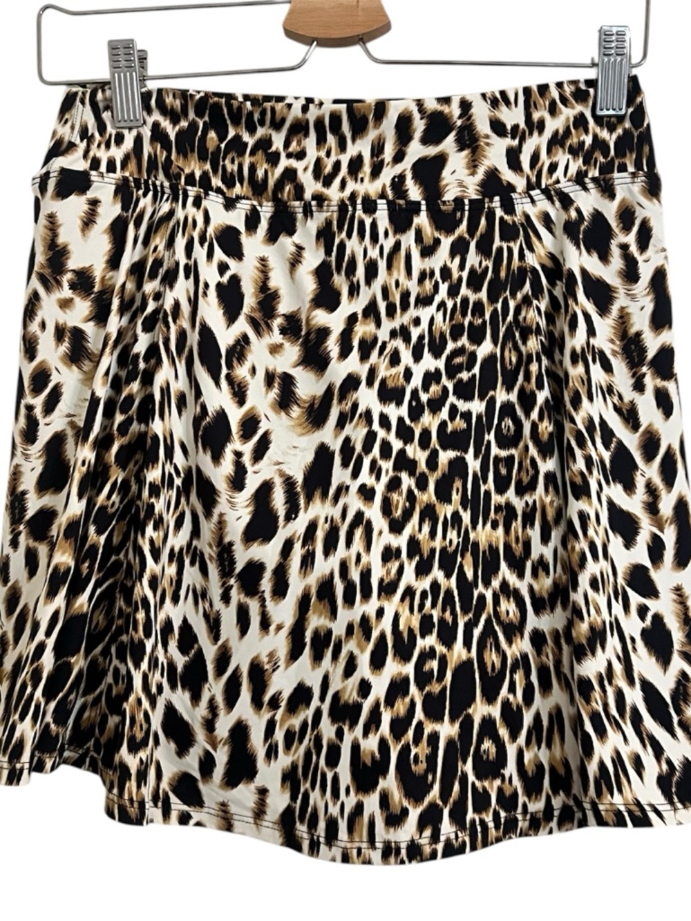Dona Jo tennis skort Leopard Print skort skirt athletic tennis pickleball animal